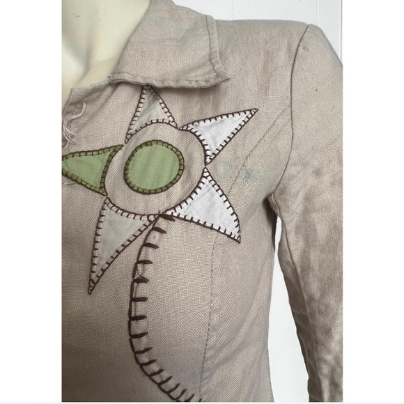 Boho Embroidered Spring Jacket - Picture 2 of 5